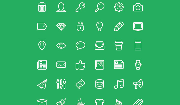 17 Free High-Quality Simple Icon Sets - WebFX